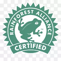 雨林联盟咖啡可持续性认证可持续农业网络-有机认证标志