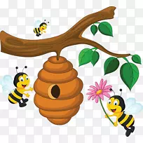 蜜蜂图形图像图解-蜜蜂