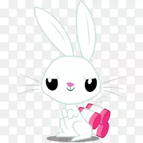 兔子复活节兔子图形插图剪贴画-兔子