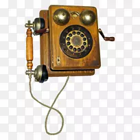 电话亭手机发明转盘旧电话