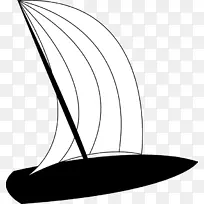 帆板风帆夹艺术冲浪板png网络图.冲浪