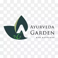 阿育吠陀花园标志产品设计品牌绿色