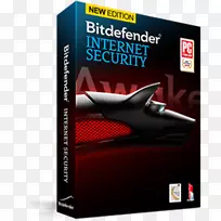 2014年BitDefender总安全性2015年3名用户BitDefender互联网安全(1个人电脑/1年)360安全保障-黑客
