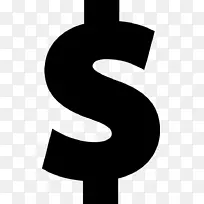 美元符号美元计算机图标货币美元
