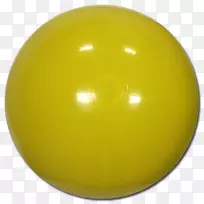 黄色沙滩球颜色球