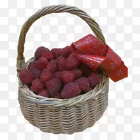 草莓覆盆子食品礼品篮-草莓