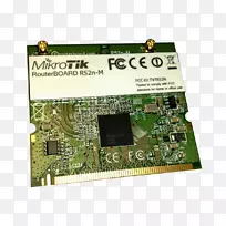 显卡和视频适配器网卡和适配器迷你pci mikrotik wi-fi-52