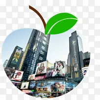 纽约市桌面壁纸高清电视图像信息-纽约大苹果