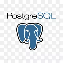 PostgreSQL徽标数据库管理系统图形.SQL徽标