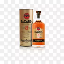 朗姆酒巴卡迪8 rhum agricole威士忌-Bacardi