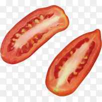 李子番茄png图片樱桃番茄食品剪贴画-PNG Tomate