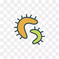 剪贴画计算机图标png图片可伸缩图形封装的PostScript-细菌