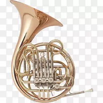 法国号角乐器铜管乐器喇叭乐器