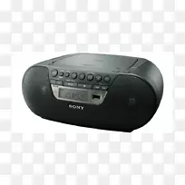 sony zs-ps30cp-boombox-2瓦特-白色cd播放机光盘盒式磁带-繁荣盒