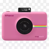 宝丽来快速触摸13.0MP紧凑型数码相机-1080 p-粉红即时相机Zink-照相机