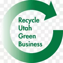 企业回收标志环保组织-玻璃窗