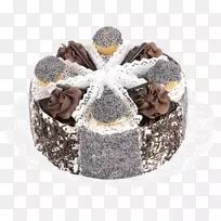 巧克力蛋糕海绵蛋糕糖霜巧克力蛋糕