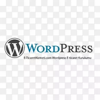 博客标志品牌WordPress产品设计-徽标WhatsApp标志