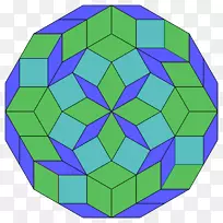 图形块，十二角对称，操纵型