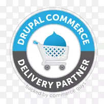 标识Drupal商业品牌康涅狄格组织-交付标志