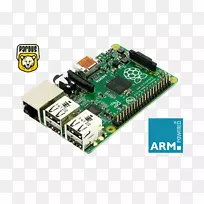 树莓pi ARM结构计算机Arduino微SD-计算机