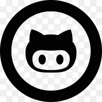 剪贴画图形开放部分计算机图标图像-GitHub徽标SVG