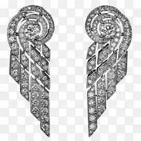 耳环体珠宝钻石-Jos alukkas耳环设计与价格