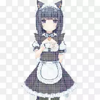 nekopara角色扮演猫女郎法国女仆-角色扮演