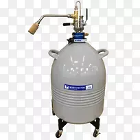 液氮低温储存杜瓦气体除温装置