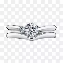 结婚戒指银首饰产品设计结婚戒指