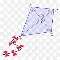 三角形风筝平行四边形数学-三角形