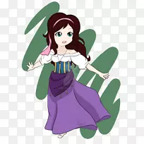 童话剪贴画卡通服装-仙女