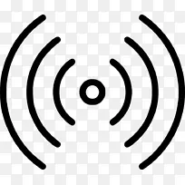 无线电波天线无线wi-fi波