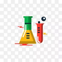 化学教育化学反应实验室瓶科学