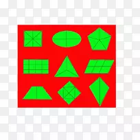 分数数学工具模型二维图形数学