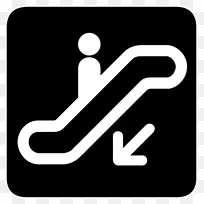 自动扶梯剪贴画图形符号自动扶梯