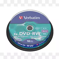活下去吧！存储媒体-DVD+RW-2.4x4.7 GB光盘DVD-RW 4.7GB 4x10 pk逐字公司-dvd-视频