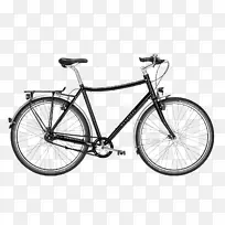 城市自行车混合动力自行车Stevens-自行车