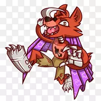 犬科马夹艺术插画狗马