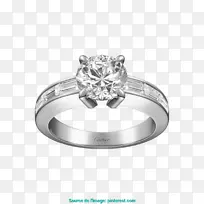 订婚戒指珠宝翡翠钻石戒指