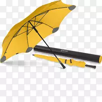 钝的XL伞，钝的经典伞，钝的地铁伞，钝的高尔夫球伞-灰色雨伞-伞