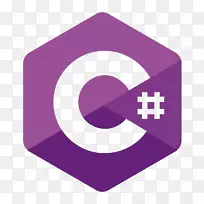 C#编程语言徽标Microsoft visual studio.net framework-javascript图标