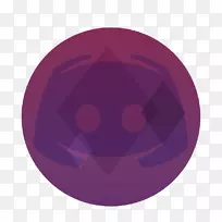 紫色不和谐符号