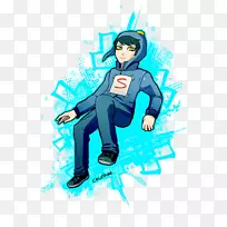 剪贴画人类行为男孩