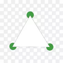 虚幻轮廓Kanizsa三角光学错觉图像空间.Inkscape工具