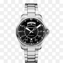 汉密尔顿手表公司汉密尔顿卡其航空飞行员自动计时器自动手表