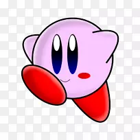 剪贴画鼻子笑脸-Kirby