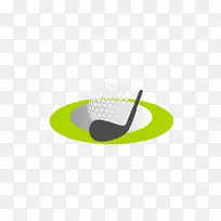 高尔夫球标志产品设计-高尔夫球