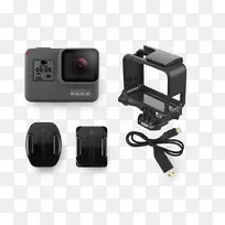 GoPro英雄5黑色动作相机GoPro英雄4-GoPro