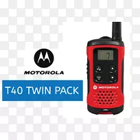 摩托罗拉TLKR t40手持式双向无线电话通讯pmr 446-Motorola StarTAC